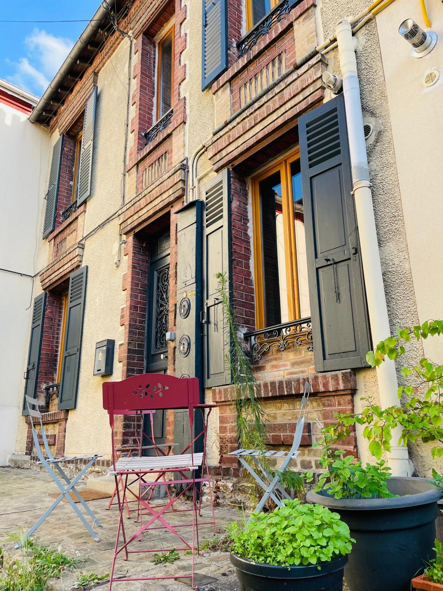 Maison De Ville - Paris En 15 Mn ! - 4 Pers- 1 Bebe - Vintage & Music ! Groslay Exterior photo
